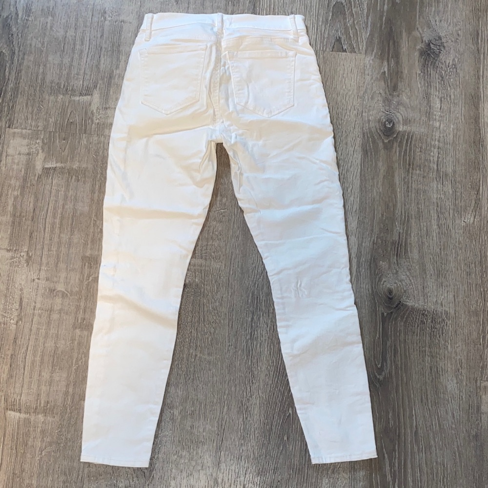 LOFT Cream Denim Pants - Picture 4 of 4
